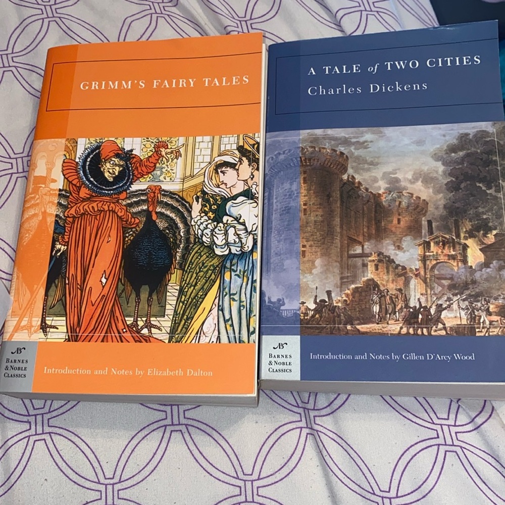 2 Classic Books: Grimm’s Fairy Tales and A Tale of Two Cities